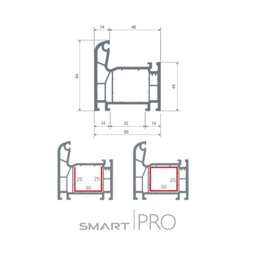 Рама 4-х камерная в Алмате