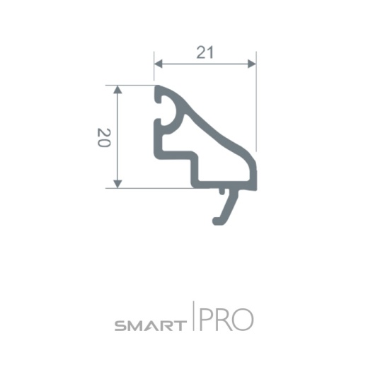 Штапик универсальный 20 мм в Алмате